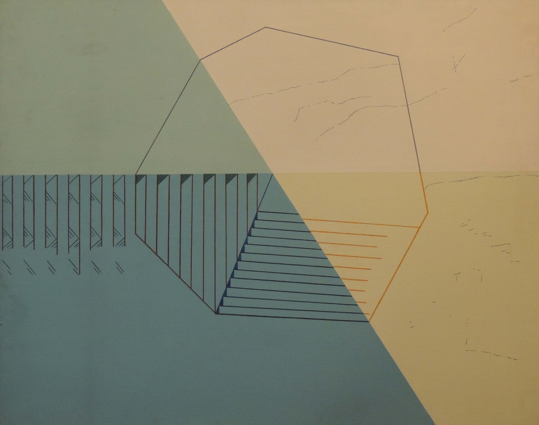 Ferde tér lépcsővel