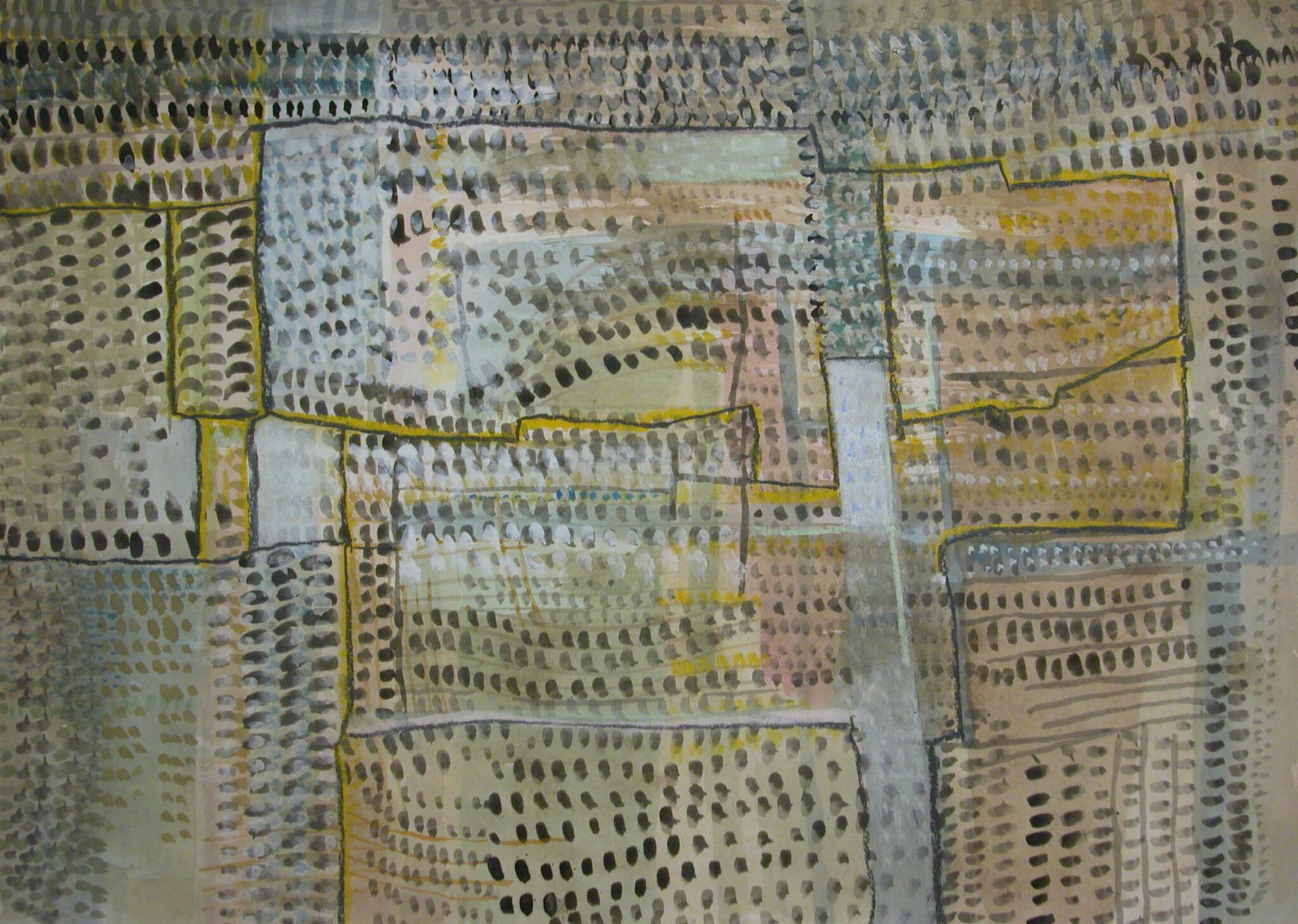 Osztott tér pettyegetéssel