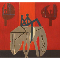 Angyalos színpadkép