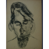 Csúcsosfejű önarckép