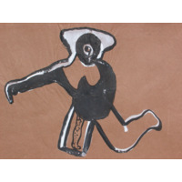 Fekete-fehér figura