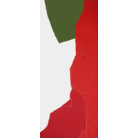 Piros akt drapériával